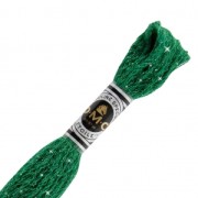 Embroidery Thread DMC Mouliné Etoile 617 Fir Green (C699) x8m|raw }}