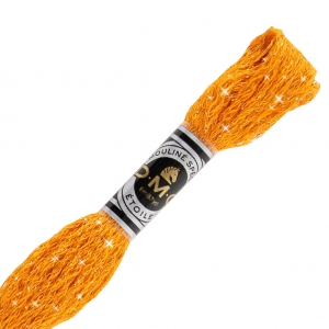 Embroidery Thread DMC Mouliné Etoile 617 Orange (C740) x8m