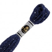 Embroidery Thread DMC Mouliné Etoile 617 Navy Blue (C823) x8m