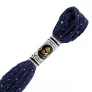 Embroidery Thread DMC Mouliné Etoile 617 Navy Blue (C823) x8m