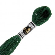 Embroidery Thread DMC Mouliné Etoile 617 Dark Green (C840) x8m|raw }}