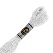 Embroidery Thread DMC Mouliné Etoile 617 White (CBLANC) x8m