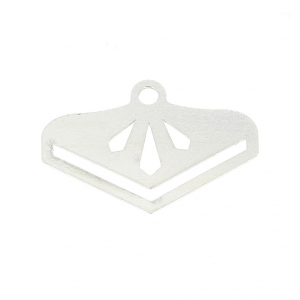 925 Sterling Silver Terminator for bead-weaving designed by Perles & Co 18 mm x1