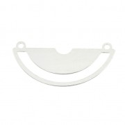 925 St. Silver Terminator for bead-weaving designed by Perles & Co 11x24 mm x1