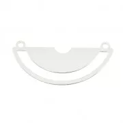 925 St. Silver Terminator for bead-weaving designed by Perles & Co 11x24 mm x1