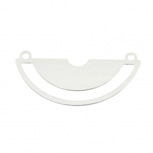 925 St. Silver Terminator for bead-weaving designed by Perles & Co 11x24 mm x1