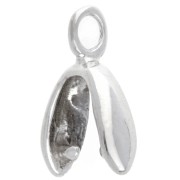 Pendant clasp 11.9 mm - 925 Sterling Silver x1