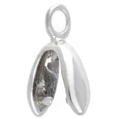 Pendant clasp 11.9 mm - 925 Sterling Silver x1