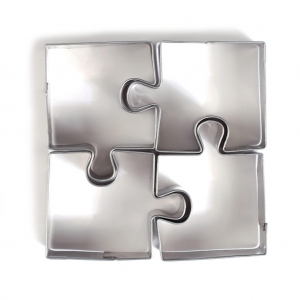 Assortement of 4 Puzzle cutters x1