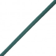 Plain color elastic cord for DIY creations 2 mm Green x 1 m