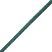 Plain color elastic cord for DIY creations 2 mm Green x 1 m