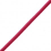 Plain color elastic cord for DIY creations 2 mm Fuchsia x 1 m