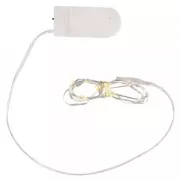 Light garland with 10 micro-LED bulbs to decorate - Transparent x1.2 m