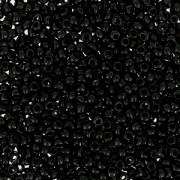 Preciosa Seed Beads 15/0 - 1.5 mm Jet x 20 g