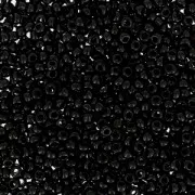 Preciosa Seed Beads 15/0 - 1.5 mm Jet x 20 g