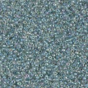 Miyuki Seed beads 15/0 263 - Sea Foam Lined Crystal AB x8g