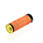 Japanese metallic thread Kreinik for gold embroidery 7 -Papaya Orange (128J) x10m