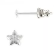 Earstuds Silver- tone x2