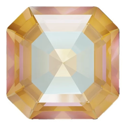 PureCrystal Imperial 4480 Cabochon 10 mm Crystal Ochre DeLite x1