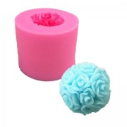 Silicone mold for polymer and metal clay - Rose x1|raw }}
