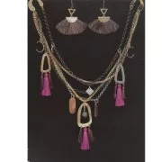 Brass spacer 3 holes to decorate 20 mm Light Gold Tone x1