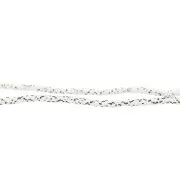 Heishi polymer clay rondelle beads 5x1 mm White and Black x39 cm