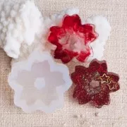Silicone mold to make resin flowers 48 mm x1
