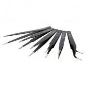 Set of 6 jewelry pliers Econo - Brucelles Tweezers Antistatique|raw }}