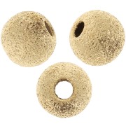 Diamond balls 6mm fine Gold plated x5|raw }}