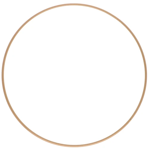 Bare metal circle for Dreamcatcher Suspension and Lamps 20 cm Antique Gold Tone x1