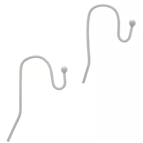Stainless Steel earwires 12 mm x16