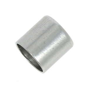 304 Stainless Steel tube 6mm cord end caps x4