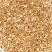 Miyuki Delica 11/0 DB0033 - 24kt Gold Lined Crystal x5g