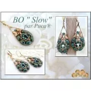 Glass beads Samos® by Puca® 5x7mm Opaque Light Rose Ceramic Look x10g