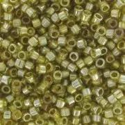 Miyuki Delica 11/0 DB0124 - Transparent Golden Olive Luster