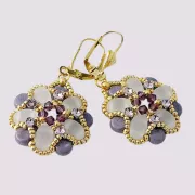 Glass beads Samos® by Puca® 5x7mm Full Dorado x10g