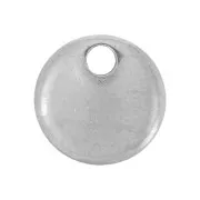 Round sequins 6 mm - 303L stainless steel engraving medal x4