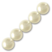 Swarovski 5810 4 mm Cream Pearl beads, pack of 500 pcs