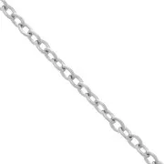 Stainless steel flat cable chain 1.6x2mm x10 m