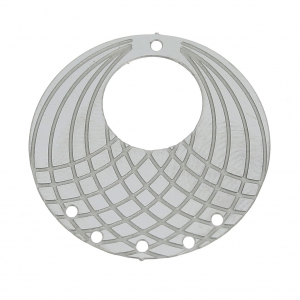 Stainless steel spacers with 6 holes to decorate 23 mm  x2