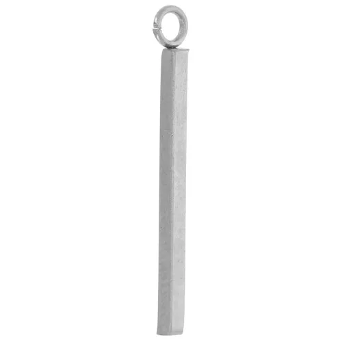 Stainless steel tube charms 23x1.5 mm 304 x5