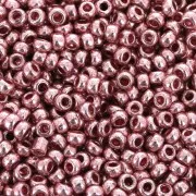Preciosa Seed Beads 11/0 2 mm - Terra Metallic - Powder Pink x 20 g