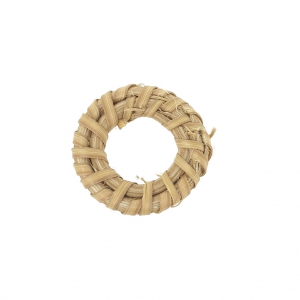 Rattan pendant/loop 25 mm for your DIY creations x1