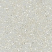 Preciosa Seed Beads 15/0 - 1.5 mm Crystal Silver Lined x 20 g
