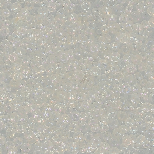 Preciosa Seed Beads 15/0 - 1.5 mm Crystal AB, 20 g