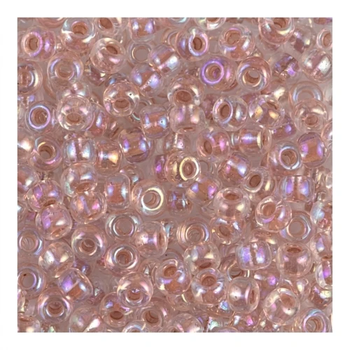 Miyuki Seed beads 8/0 275 - Crystal AB Dark Peach Lined