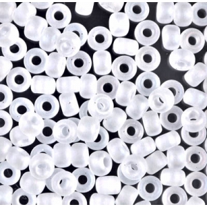 Miyuki Seed beads 8/0 131FR- Crystal AB Mat