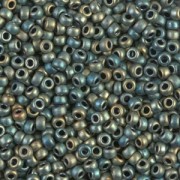 Miyuki Seed beads 8/0 2008- Mat Metallic Patina Iris|raw }}