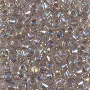 Miyuki Seed beads 8/0 2195- Crystal AB Taupe Lined
