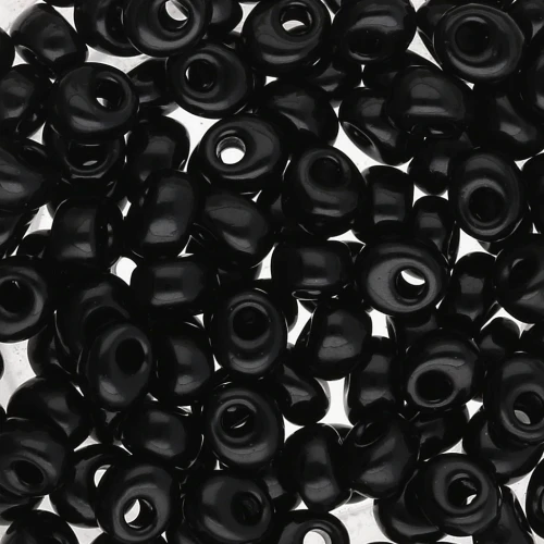 Magatama Miyuki 4 mm MA4-401 - Black x10g